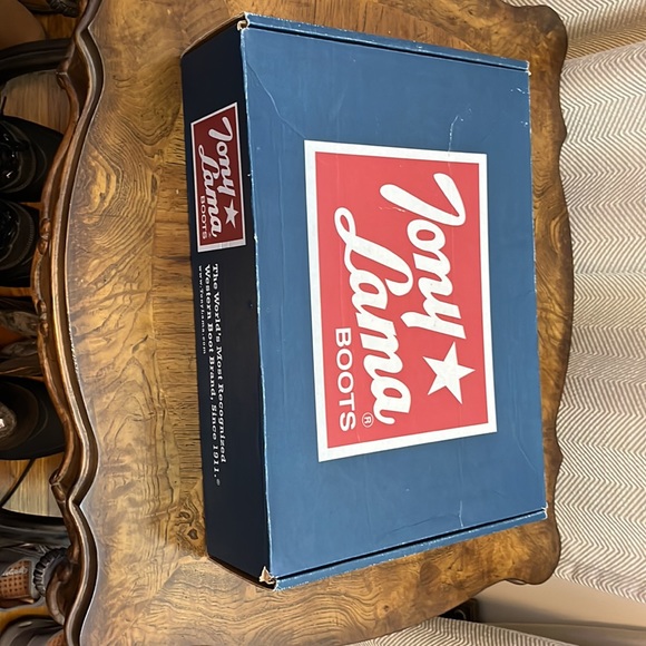 NWB Tony Lama Boots size 10 D style 7977 - Picture 13 of 14